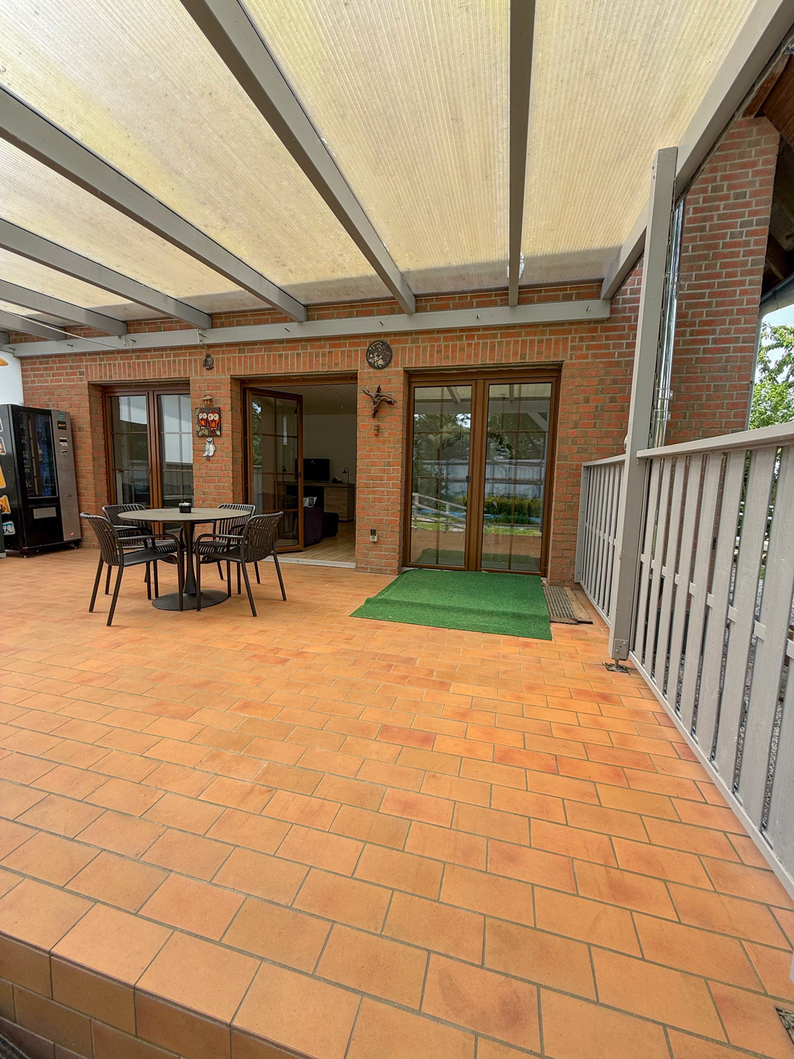 Barrierefreundliche Ferienwohnung Haus Sodermanns, große Terasse