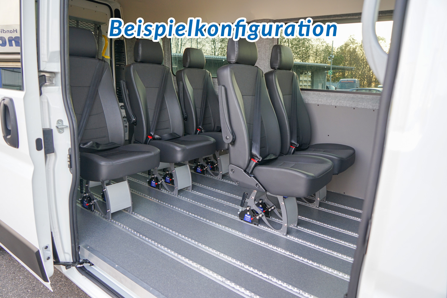 Beispielumbau mit flexiblen Smartseats im Smartfloor 